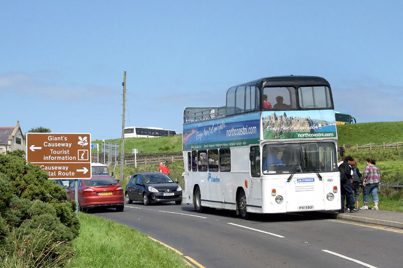 Atlantean 4901  - Giant's Causeway - August 2010 - [ Paul Savage ]