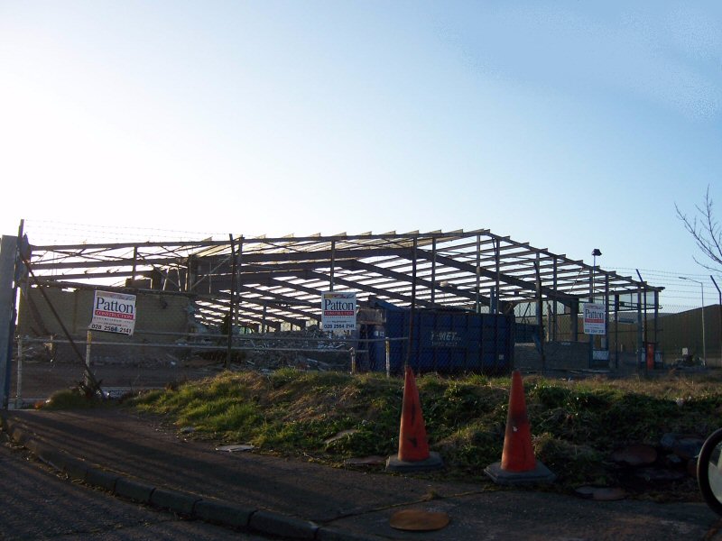 The remains of the Alexander (Belfast) factory - Mar 2010 (Phill McAlinney)