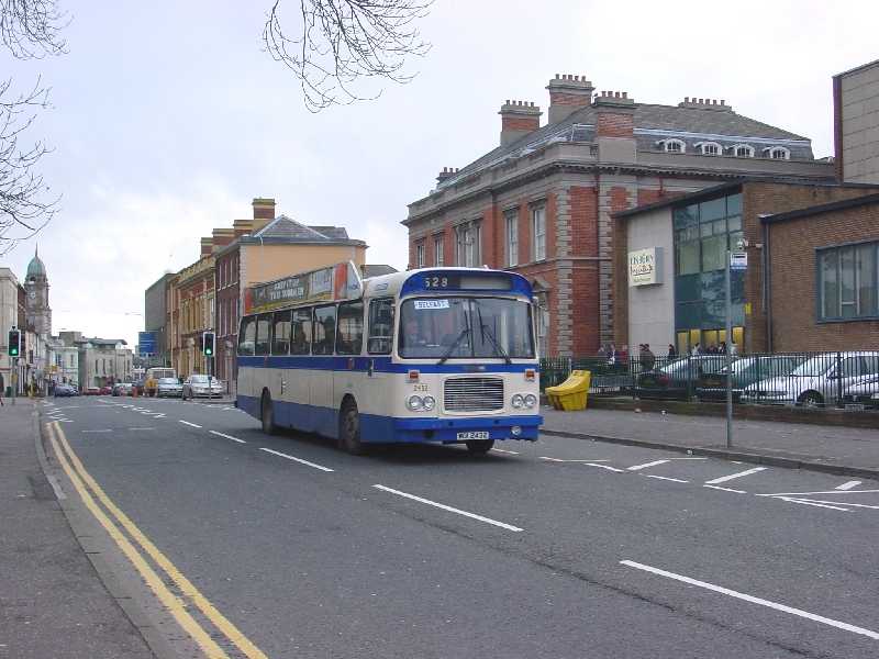 RE 2432 - still in use on the Lisburn Road - Feb 2004