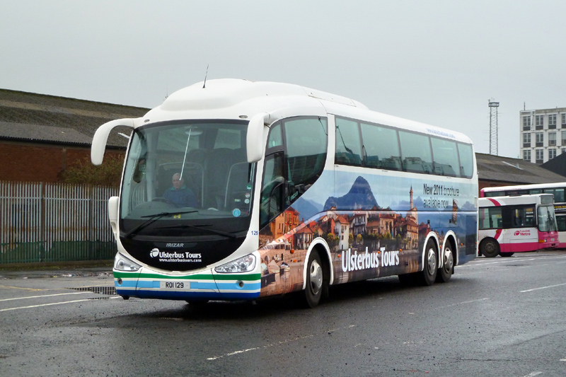 Scania 129 with 2011 advert - GVS - Feb 2011  - [ Paul Savage ]