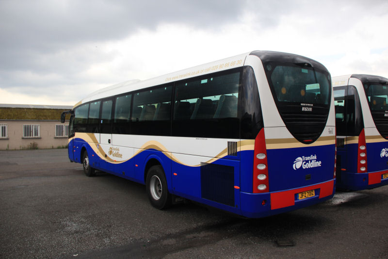 Scania/Irizar i4 1012 - Duncrue Street - August 2012 [Martin Young]