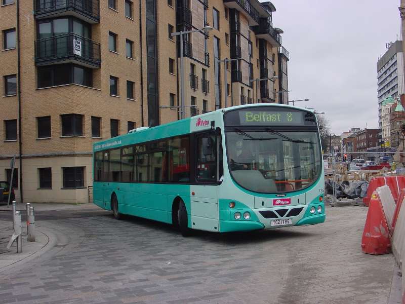 Scania 785 - Metro fleetnames - Belfast Jan 2005