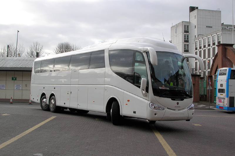 Scania tri-axle demonstrator - GVS - Feb 2009 (Paul Savage)