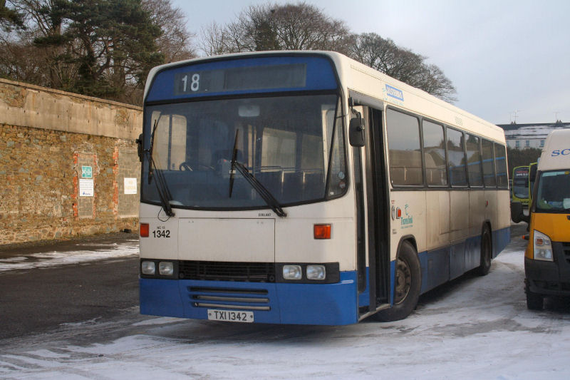 The oldest Tiger in the Ulsterbus fleet - 1342 - Ballynahinch - Dec 2010  - [ Martin Young ]