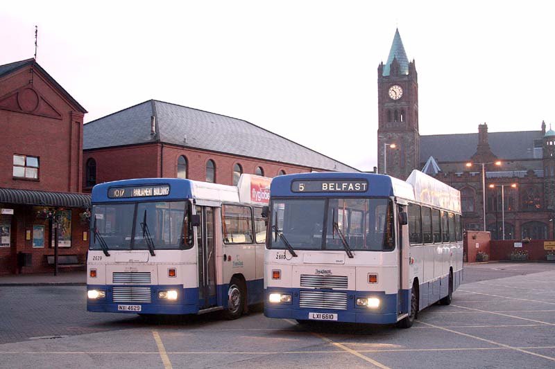 Tiger (Gardner) 2610 & 2629 - Foyle Street - June 2007 (Paul Savage)