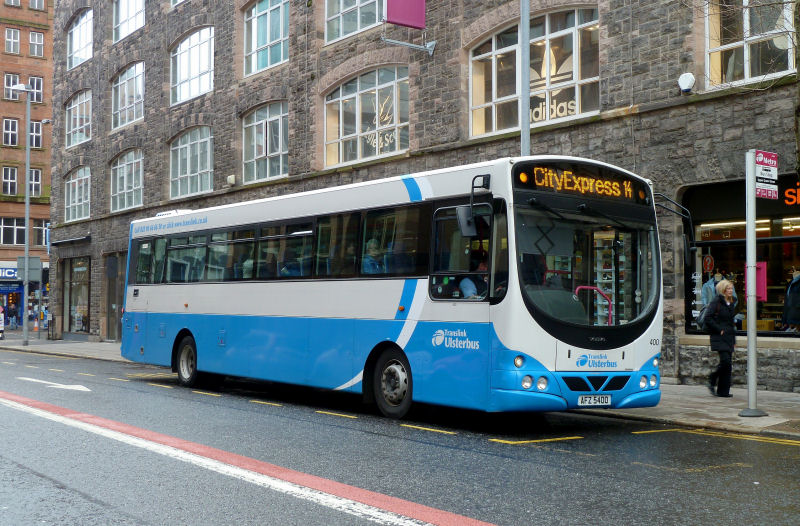 Volvo B7R 400 on CityExpress - UQS - Apr 2013 [ Noel O'Rawe ]