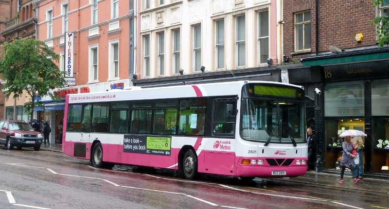 B10BLE 2801 with wig-wag lights - Chichester Street - June 2012  - [ Paul Savage ]