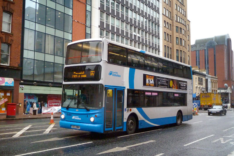 Ex Metro B7TL 2884 now with Ulsterbus - Gt Vict St - Mar 2013  [ Paul Savage ]